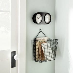 🆕Hearth & Hand clock & barometer.